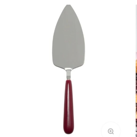 Noon & Moon Cherry Lacquer Pie Server - Picture 2 of 6